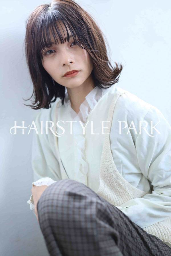 ヘアスタイル写真PhotoNo:348-1 (8) [ミディアム,レディース,ナチュラル,カラー,縦型 ]