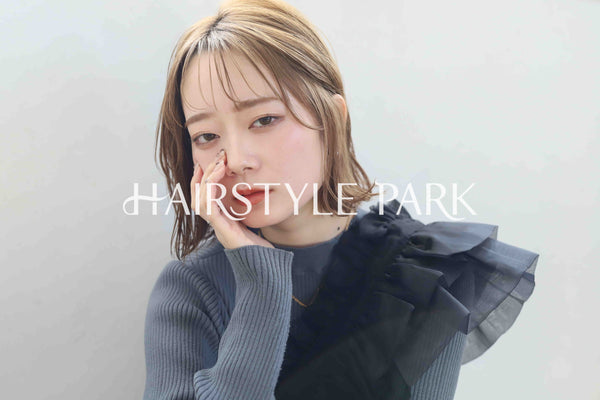 ヘアスタイル写真PhotoNo:349-1 (15) [ミディアム,レディース,カジュアル,クール / かっこいい,カラー,ダブルカラー,縦型 ]