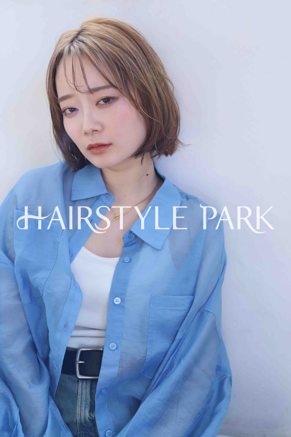 ヘアスタイル写真PhotoNo:349-3 (14) [ミディアム,レディース,カジュアル,クール / かっこいい,カラー,ダブルカラー,縦型 ]
