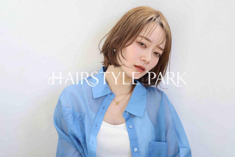 ヘアスタイル写真PhotoNo:349-3 (22) [ミディアム,レディース,カジュアル,クール / かっこいい,カラー,ダブルカラー,縦型 ]