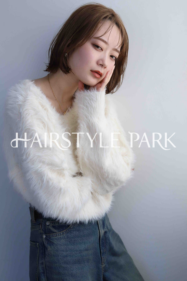 ヘアスタイル写真PhotoNo:349-4 (23) [ミディアム,レディース,カジュアル,クール / かっこいい,カラー,ダブルカラー,縦型 ]