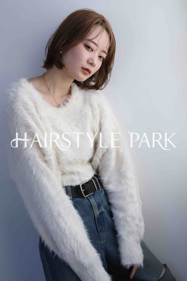 ヘアスタイル写真PhotoNo:349-4 (24) [ミディアム,レディース,カジュアル,クール / かっこいい,カラー,ダブルカラー,縦型 ]