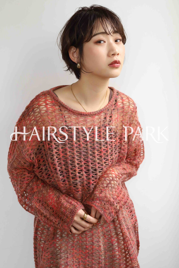 ヘアスタイル写真PhotoNo:350-1 (11) [ショート,レディース,ナチュラル,クール / かっこいい,カット,縦型 ]