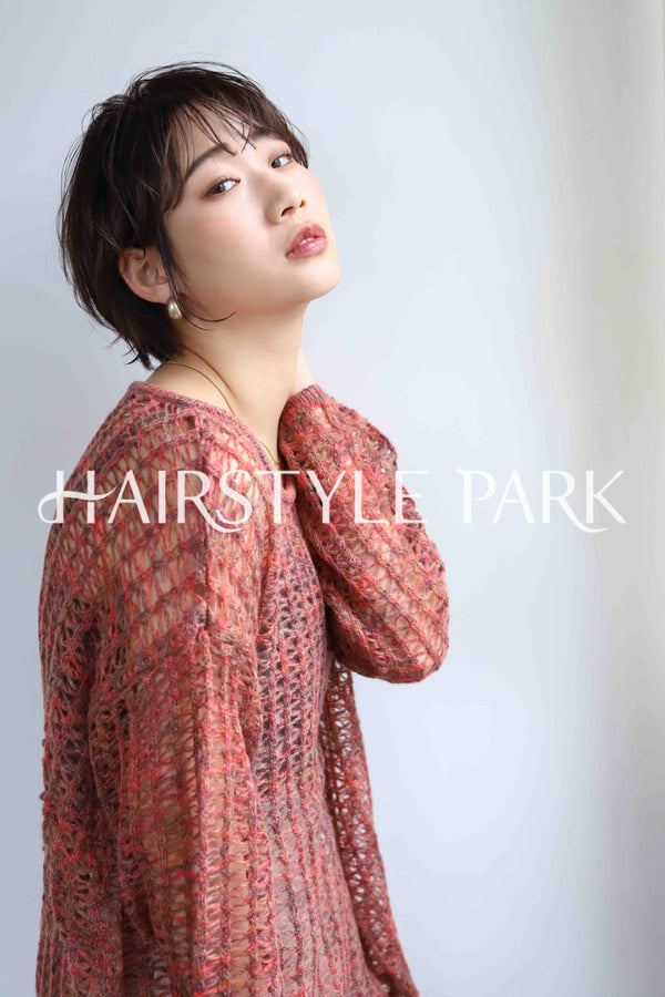 ヘアスタイル写真PhotoNo:350-1 (16) [ショート,レディース,ナチュラル,クール / かっこいい,カット,縦型 ]