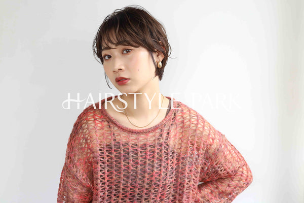 ヘアスタイル写真PhotoNo:350-1 (6) [ショート,レディース,ナチュラル,クール / かっこいい,カット,縦型 ]