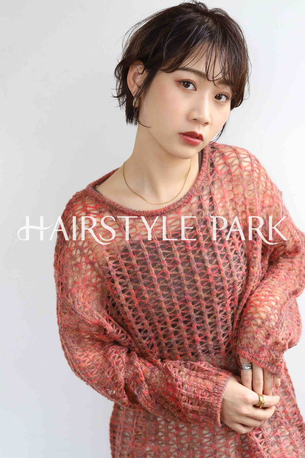 ヘアスタイル写真PhotoNo:350-1 (7) [ショート,レディース,ナチュラル,クール / かっこいい,カット,縦型 ]