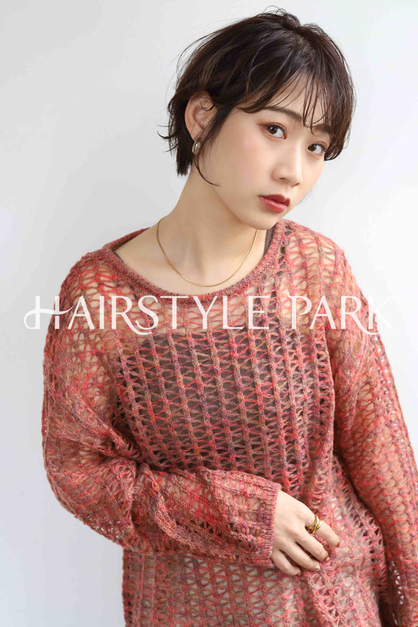ヘアスタイル写真PhotoNo:350-1 (9) [ショート,レディース,ナチュラル,クール / かっこいい,カット,縦型 ]