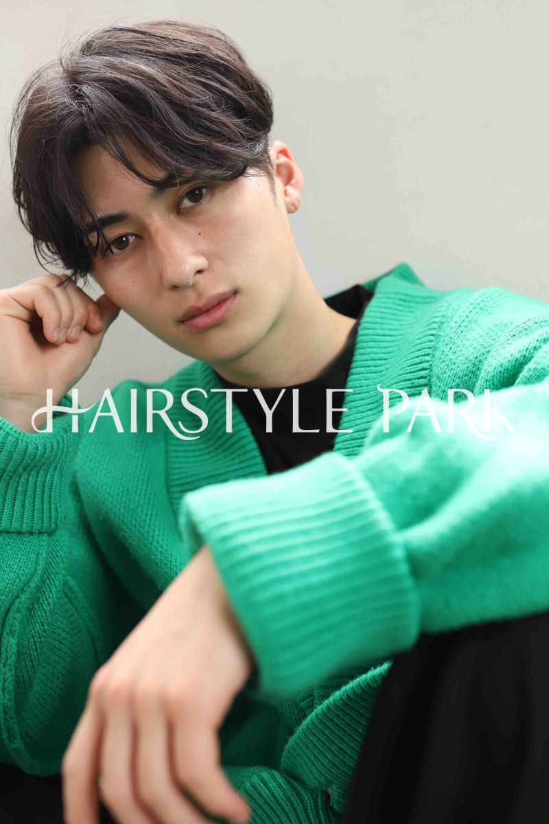 ヘアスタイル写真PhotoNo:351-1 (17) [ショート,メンズ,クール / かっこいい,カット,縦型 ]