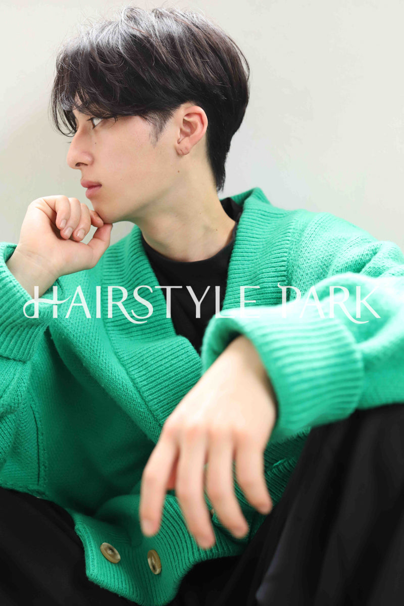 ヘアスタイル写真PhotoNo:351-1 (26) [ショート,メンズ,クール / かっこいい,カット,縦型 ]