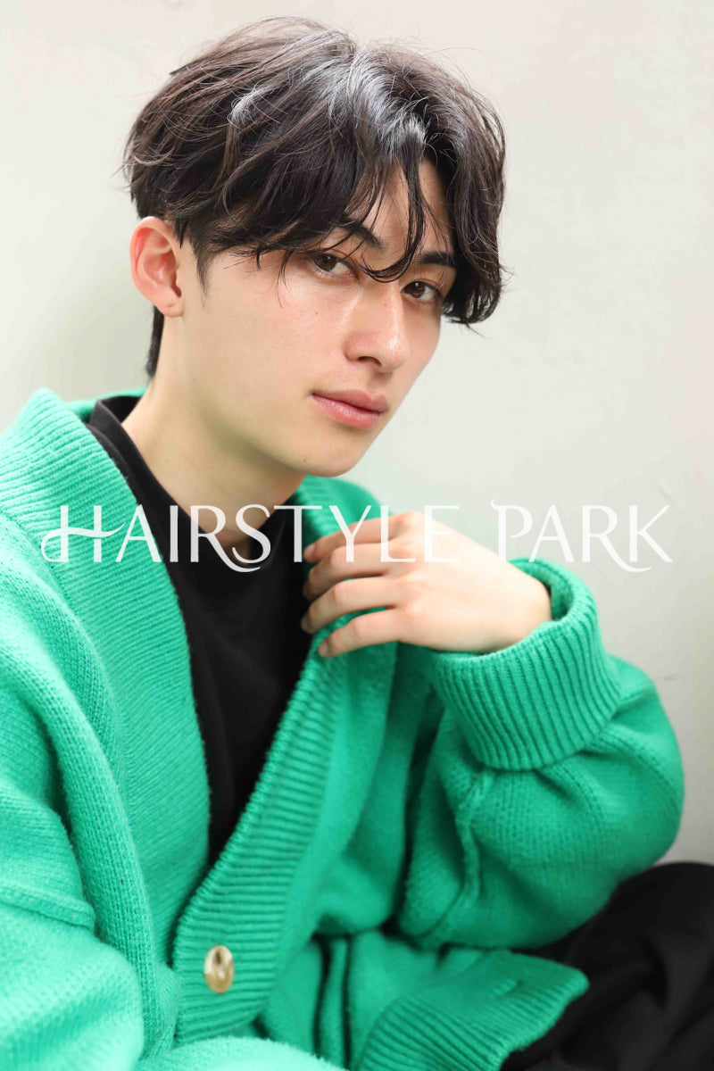 ヘアスタイル写真PhotoNo:351-1 (30) [ショート,メンズ,クール / かっこいい,カット,縦型 ]