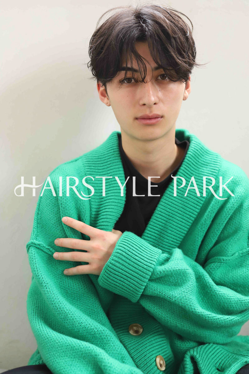 ヘアスタイル写真PhotoNo:351-1 (38) [ショート,メンズ,クール / かっこいい,カット,縦型 ]