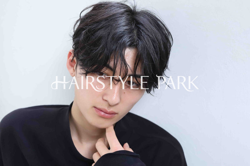 ヘアスタイル写真PhotoNo:351-2 (35) [ショート,メンズ,クール / かっこいい,カット,縦型 ]