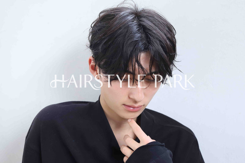 ヘアスタイル写真PhotoNo:351-2 (37) [ショート,メンズ,クール / かっこいい,カット,縦型 ]