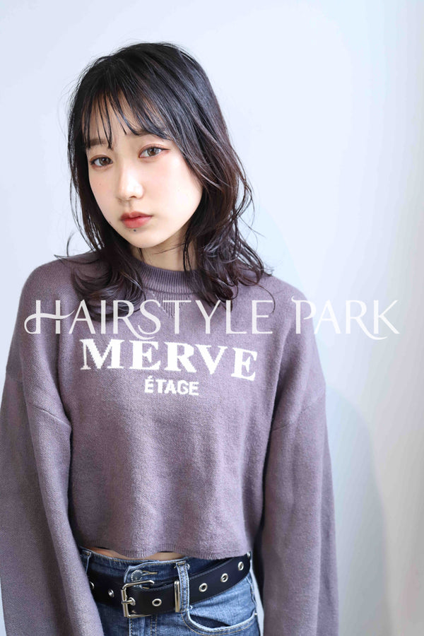 ヘアスタイル写真PhotoNo:352-1 (1) [ミディアムロング,レディース,ナチュラル,オフィス / コンサバ,カット,縦型 ]