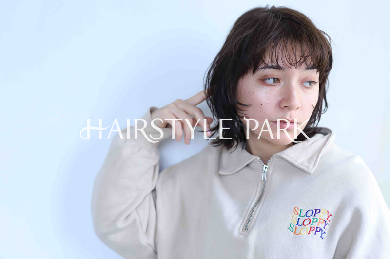 ヘアスタイル写真PhotoNo:354-3 (16) [ミディアム,レディース,モテ・愛され,カジュアル,外国人風,カット,カラー,縦型 ]