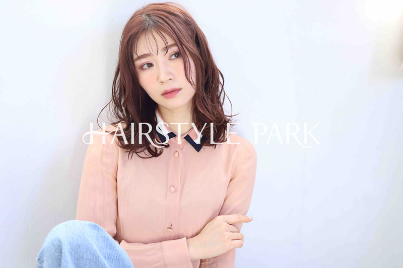 ヘアスタイル写真PhotoNo:355-3 (16) [ロング,レディース,オフィス / コンサバ,カラー,パーマ,縦型 ]