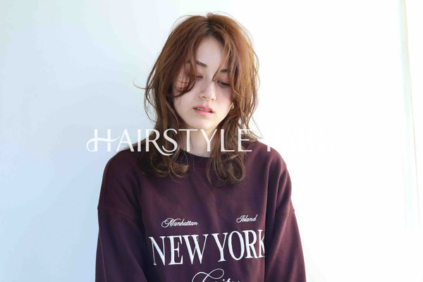 ヘアスタイル写真PhotoNo:357-1 (7) [ロング,レディース,ナチュラル,カラー,パーマ,縦型 ]