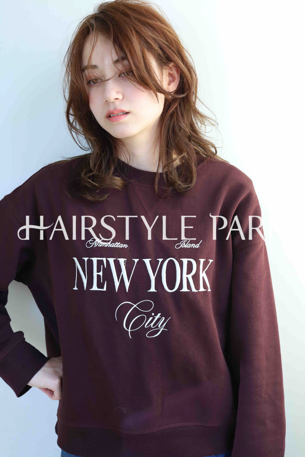 ヘアスタイル写真PhotoNo:357-1 (9) [ロング,レディース,ナチュラル,カラー,パーマ,縦型 ]