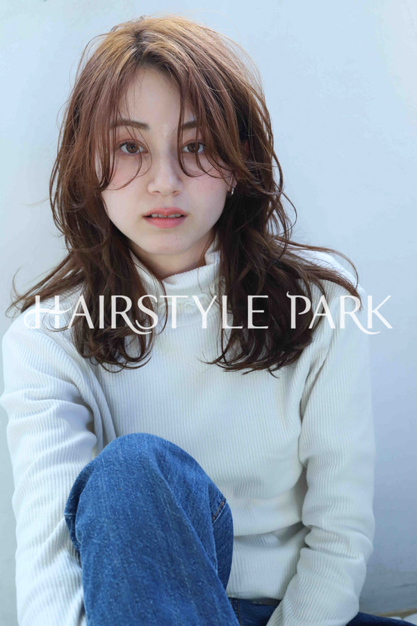 ヘアスタイル写真PhotoNo:357-3 (25) [ロング,レディース,ナチュラル,カラー,パーマ,縦型 ]