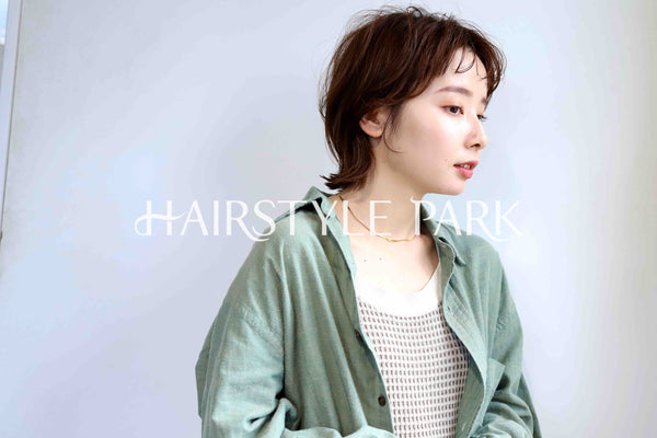 ヘアスタイル写真PhotoNo:358-1 (17) [ショートミディアム,レディース,モテ・愛され,カジュアル,カット,カラー,縦型 ]