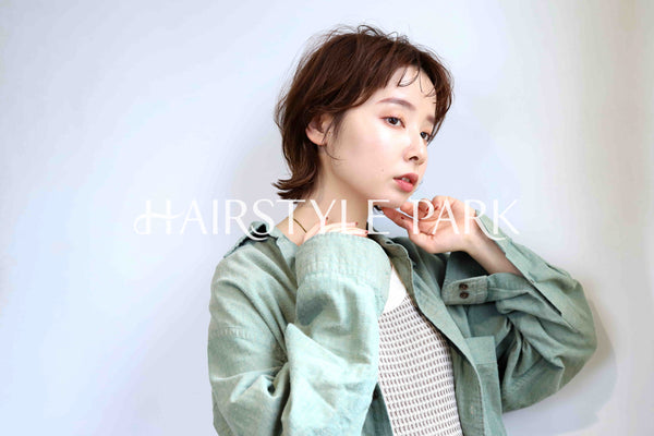 ヘアスタイル写真PhotoNo:358-1 (20) [ショートミディアム,レディース,モテ・愛され,カジュアル,カット,カラー,縦型 ]