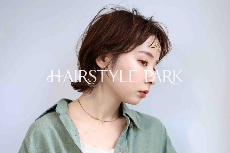 ヘアスタイル写真PhotoNo:358-1 (24) [ショートミディアム,レディース,モテ・愛され,カジュアル,カット,カラー,縦型 ]