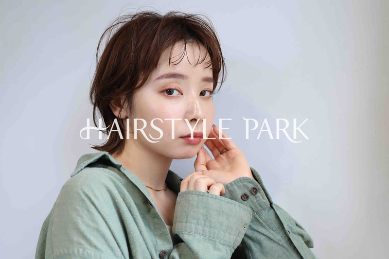 ヘアスタイル写真PhotoNo:358-1 (28) [ショートミディアム,レディース,モテ・愛され,カジュアル,カット,カラー,縦型 ]