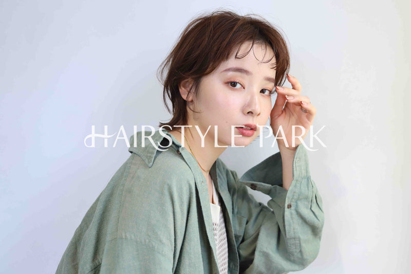 ヘアスタイル写真PhotoNo:358-1 (8) [ショートミディアム,レディース,モテ・愛され,カジュアル,カット,カラー,縦型 ]