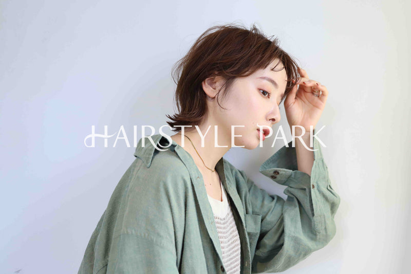 ヘアスタイル写真PhotoNo:358-1 (9) [ショートミディアム,レディース,モテ・愛され,カジュアル,カット,カラー,縦型 ]