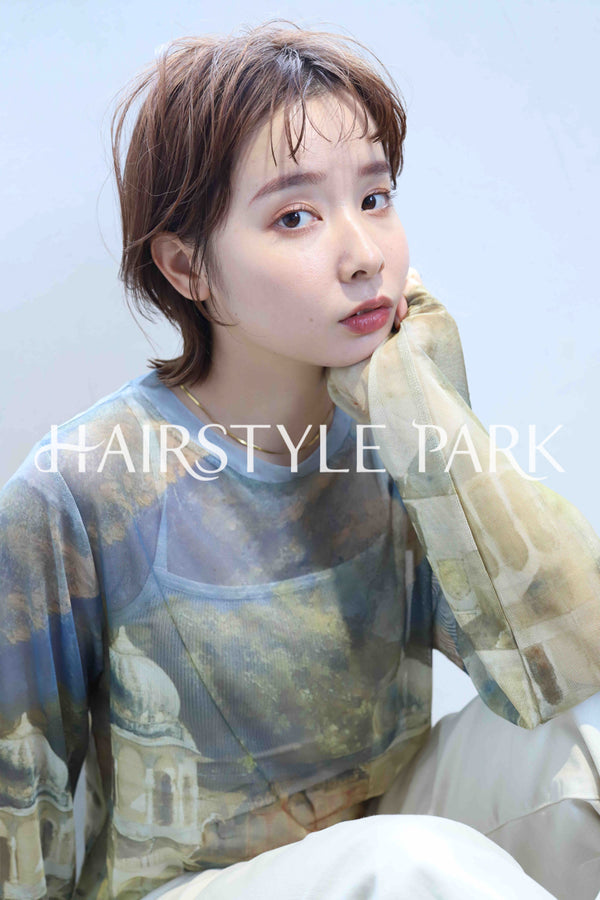 ヘアスタイル写真PhotoNo:358-2 (14) [ショートミディアム,レディース,モテ・愛され,カジュアル,カット,カラー,縦型 ]