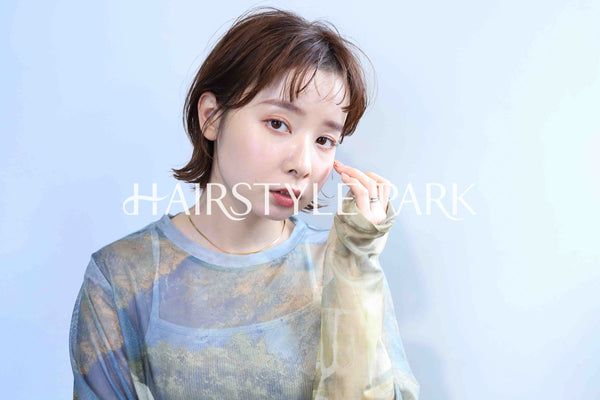 ヘアスタイル写真PhotoNo:358-2 (4) [ショートミディアム,レディース,モテ・愛され,カジュアル,カット,カラー,縦型 ]