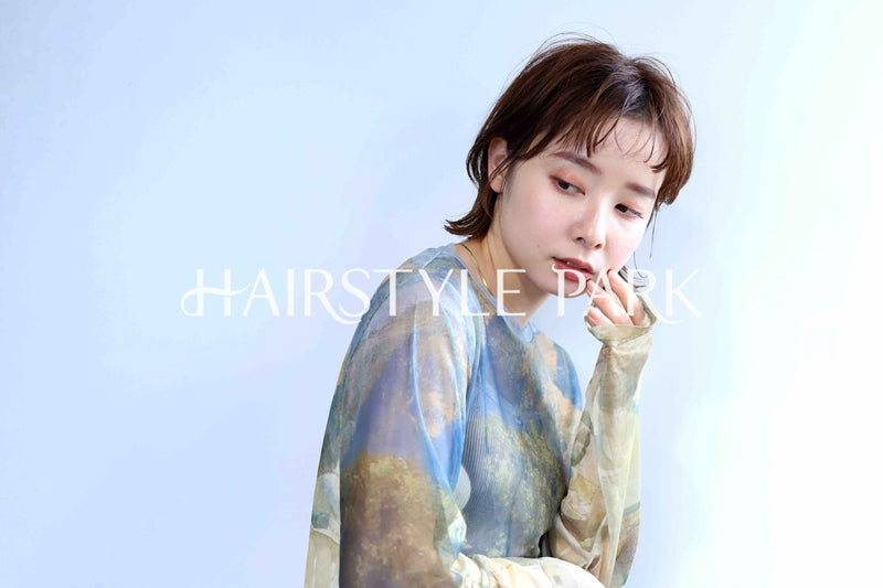 ヘアスタイル写真PhotoNo:358-2 (9) [ショートミディアム,レディース,モテ・愛され,カジュアル,カット,カラー,縦型 ]