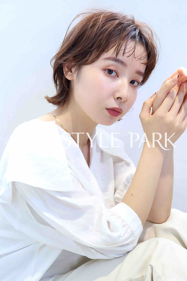 ヘアスタイル写真PhotoNo:358-3 (10) [ショートミディアム,レディース,モテ・愛され,カジュアル,カット,カラー,縦型 ]