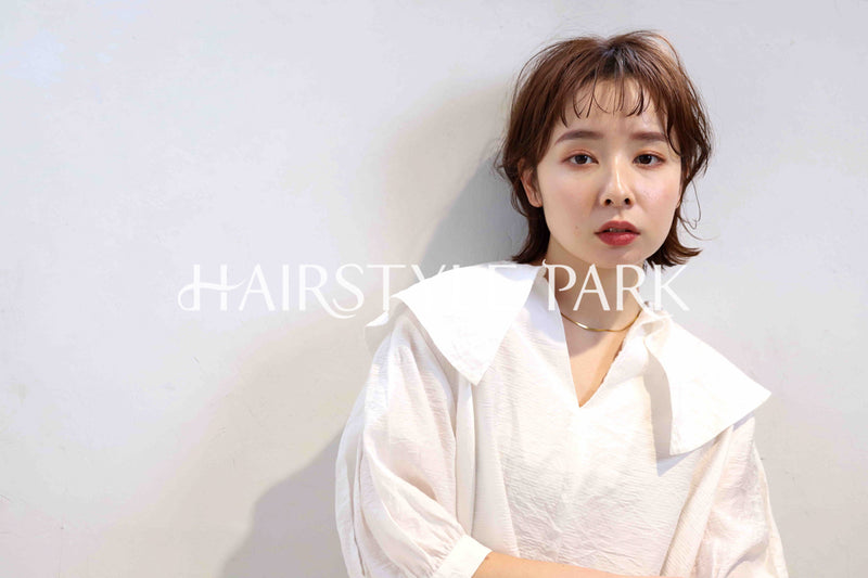 ヘアスタイル写真PhotoNo:358-3 (1) [ショートミディアム,レディース,モテ・愛され,カジュアル,カット,カラー,縦型 ]