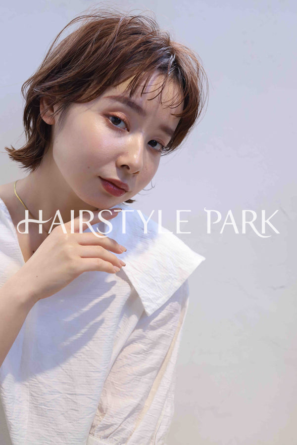 ヘアスタイル写真PhotoNo:358-3 (20) [ショートミディアム,レディース,モテ・愛され,カジュアル,カット,カラー,縦型 ]