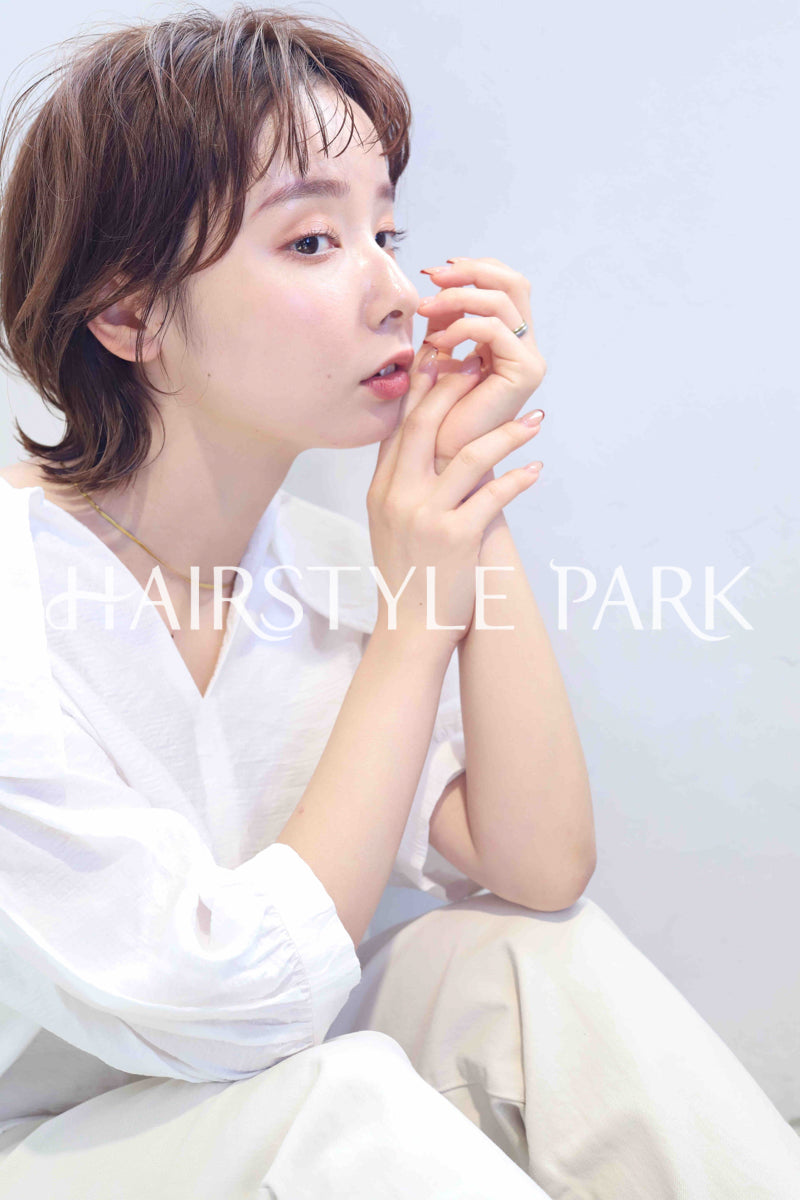 ヘアスタイル写真PhotoNo:358-3 (9) [ショートミディアム,レディース,モテ・愛され,カジュアル,カット,カラー,縦型 ]