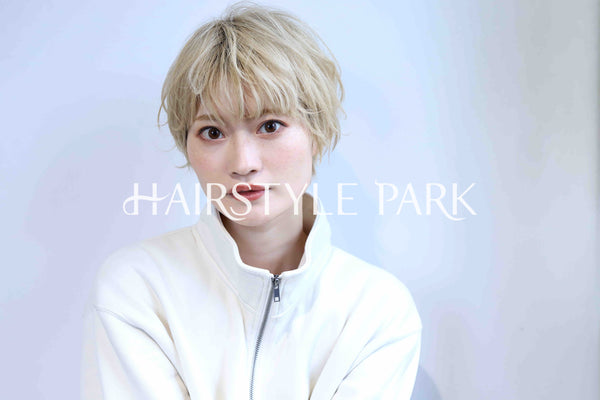 ヘアスタイル写真PhotoNo:359-2 (2) [ショートミディアム,レディース,カジュアル,カット,カラー,ダブルカラー,縦型 ]