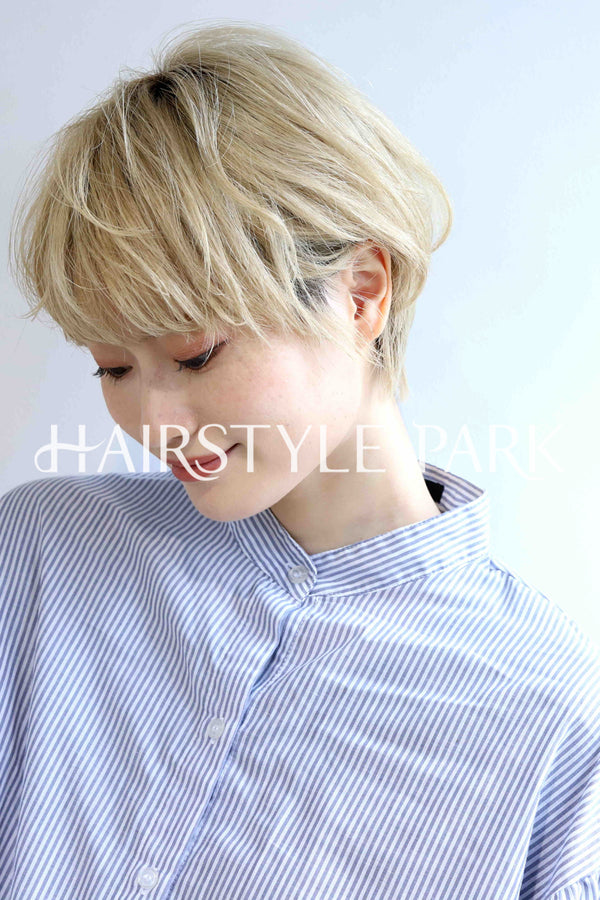 ヘアスタイル写真PhotoNo:359-3 (11) [ショートミディアム,レディース,カジュアル,カット,カラー,ダブルカラー,縦型 ]
