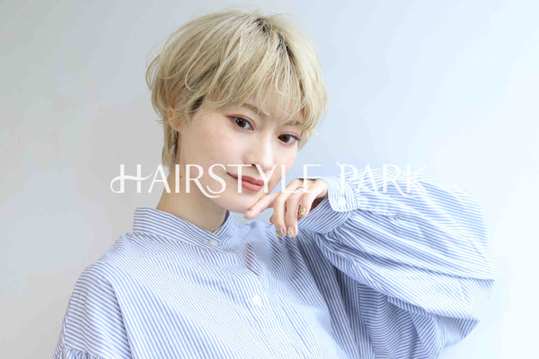 ヘアスタイル写真PhotoNo:359-3 (19) [ショートミディアム,レディース,カジュアル,カット,カラー,ダブルカラー,縦型 ]