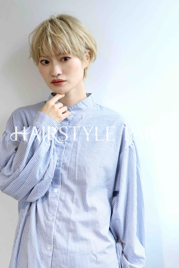 ヘアスタイル写真PhotoNo:359-3 (27) [ショートミディアム,レディース,カジュアル,カット,カラー,ダブルカラー,縦型 ]