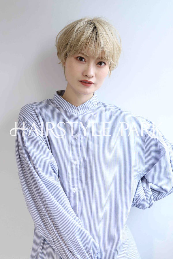 ヘアスタイル写真PhotoNo:359-3 (31) [ショートミディアム,レディース,カジュアル,カット,カラー,ダブルカラー,縦型 ]