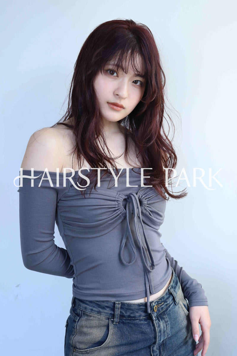 ヘアスタイル写真PhotoNo:360-1 (1) [ロング,レディース,オフィス / コンサバ,カラー,パーマ,縦型 ]