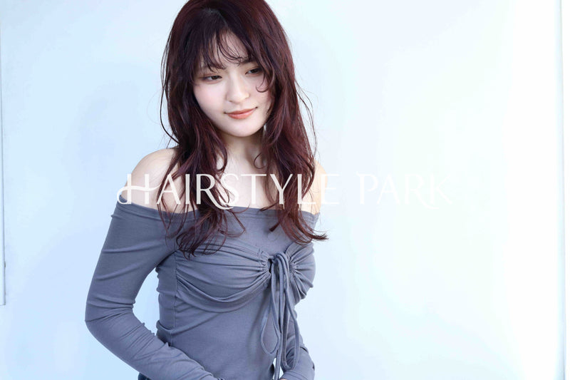 ヘアスタイル写真PhotoNo:360-1 (5) [ロング,レディース,オフィス / コンサバ,カラー,パーマ,縦型 ]
