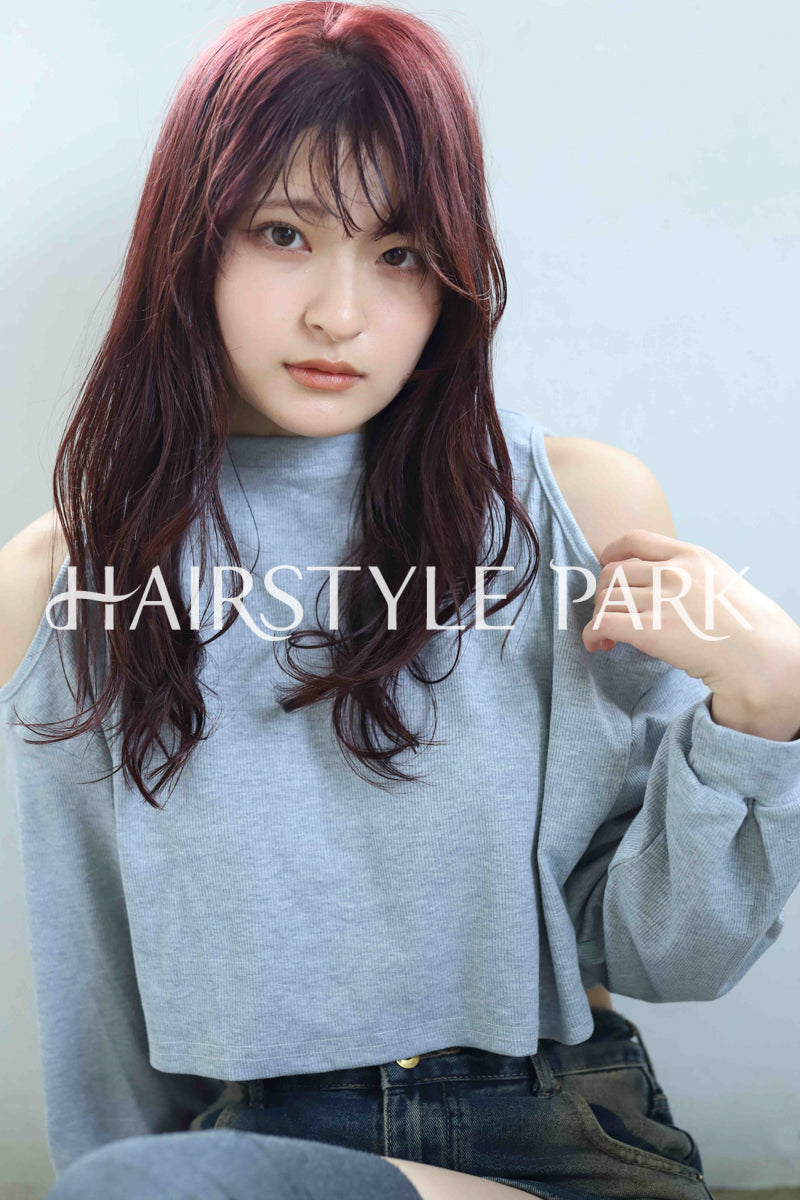 ヘアスタイル写真PhotoNo:360-2 (17) [ロング,レディース,オフィス / コンサバ,カラー,パーマ,縦型 ]