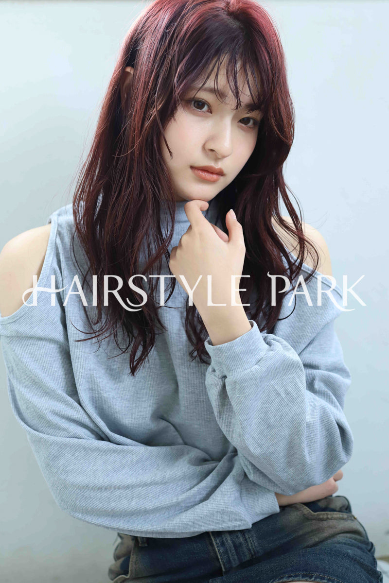 ヘアスタイル写真PhotoNo:360-2 (22) [ロング,レディース,オフィス / コンサバ,カラー,パーマ,縦型 ]