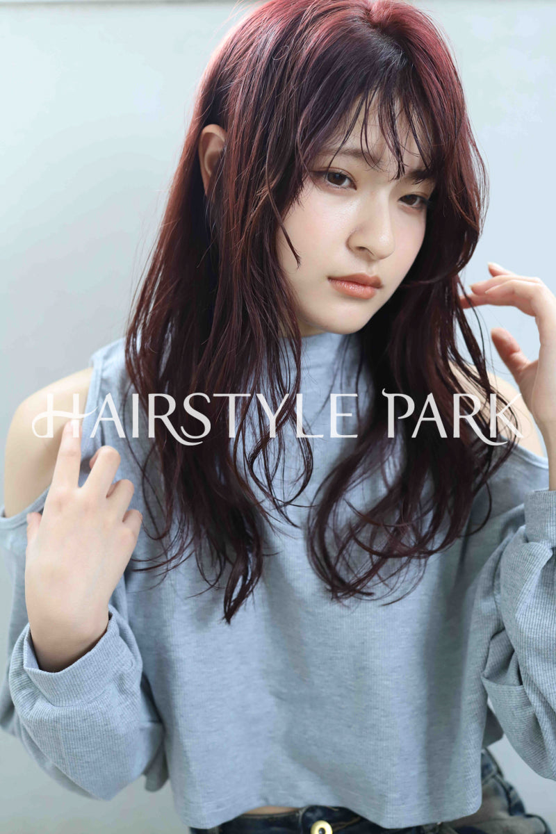 ヘアスタイル写真PhotoNo:360-2 (25) [ロング,レディース,オフィス / コンサバ,カラー,パーマ,縦型 ]