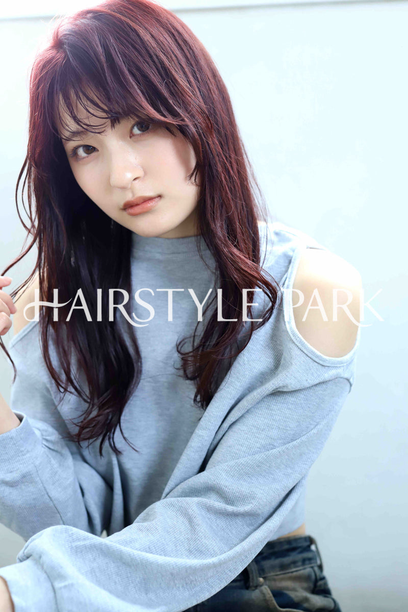 ヘアスタイル写真PhotoNo:360-2 (6) [ロング,レディース,オフィス / コンサバ,カラー,パーマ,縦型 ]