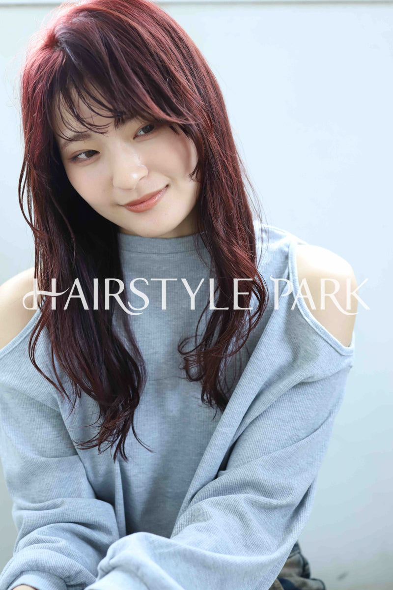 ヘアスタイル写真PhotoNo:360-2 (7) [ロング,レディース,オフィス / コンサバ,カラー,パーマ,縦型 ]