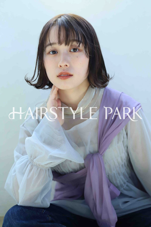 ヘアスタイル写真PhotoNo:361-2 (15) [ミディアム,レディース,ナチュラル,モテ・愛され,パーマ,縦型 ]