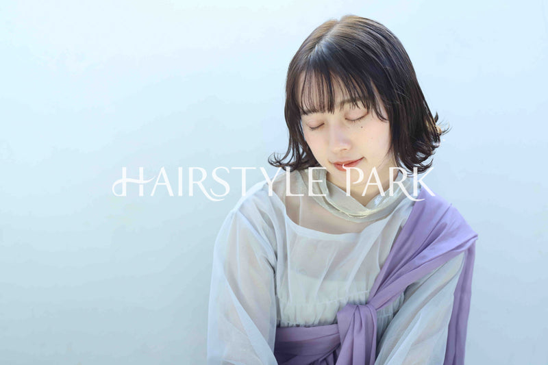 ヘアスタイル写真PhotoNo:361-2 (16) [ミディアム,レディース,ナチュラル,モテ・愛され,パーマ,縦型 ]